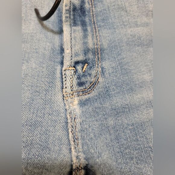 MOTHER The Mid Rise Dazzler Ankle Fray Riding The Cliffside size 25 - Picture 8 of 16